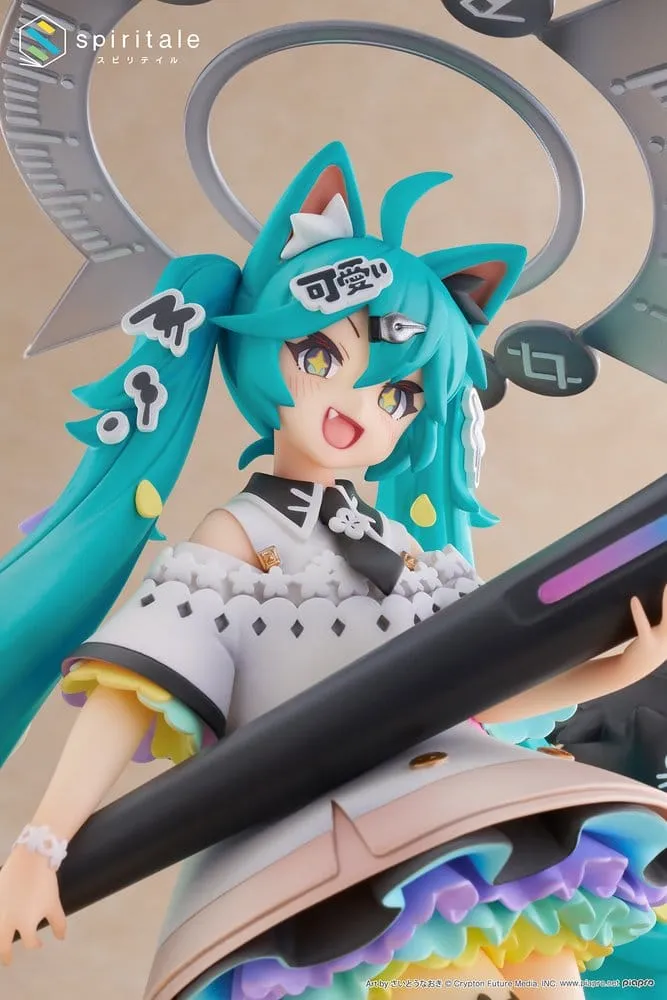 Hatsune Miku x Naoki Saito PVC Statue 1/7 My Figure Making! The Painter Ver. 34 cm